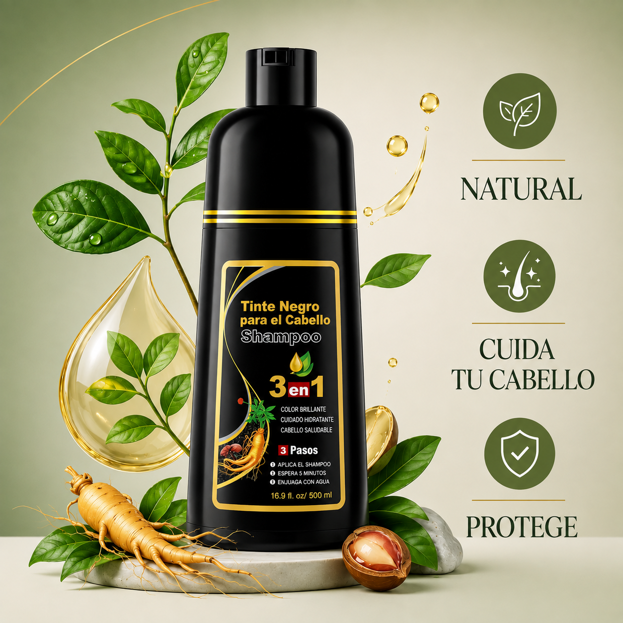 ✦ Shampoo 3 en 1 | Edición Premium